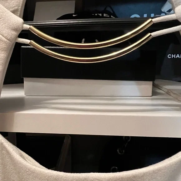 BCBG MAXAZRIA Off White dress midi dress Sz10 - Picture 11 of 14